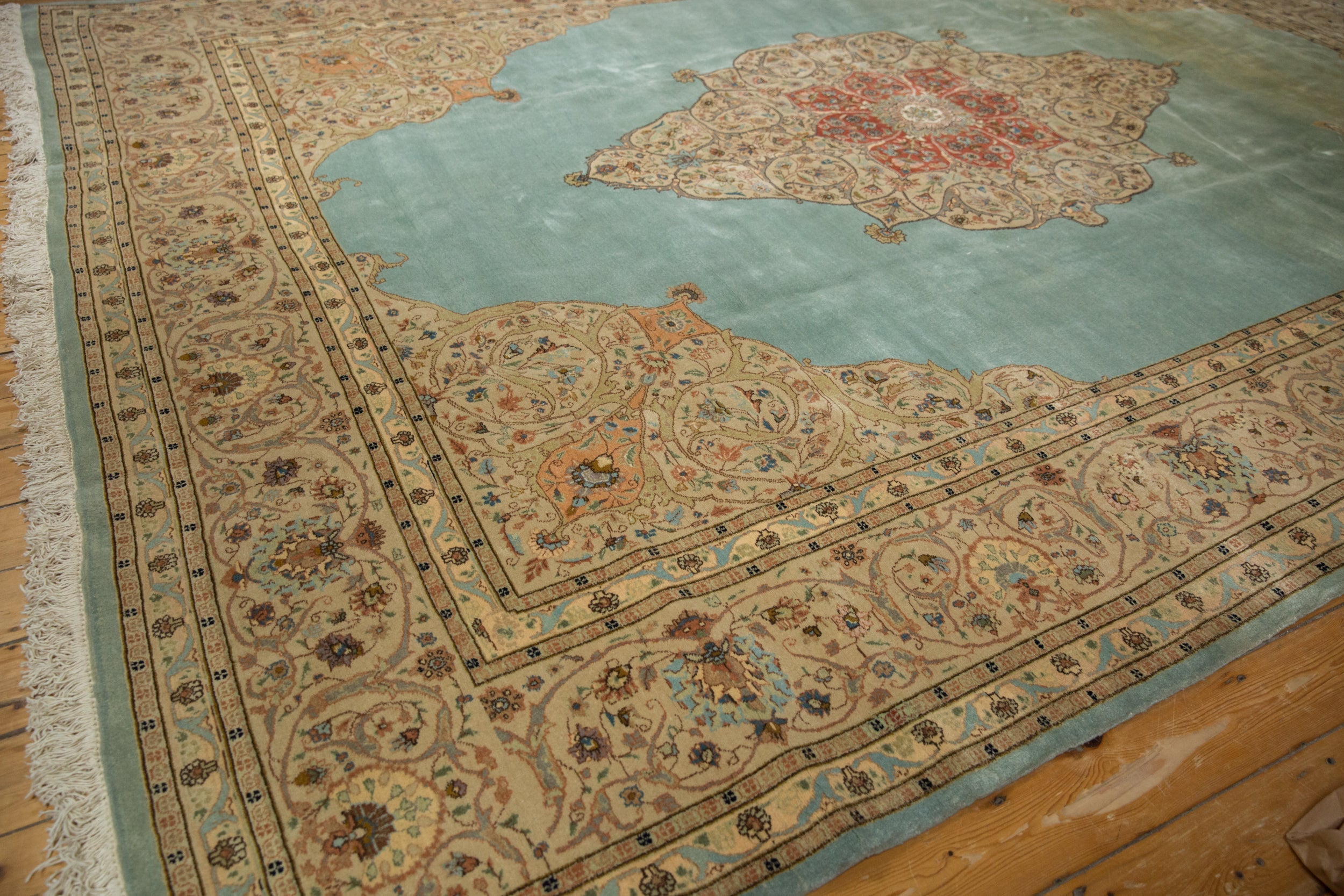 RESERVED 11x14 Vintage Tabriz Carpet