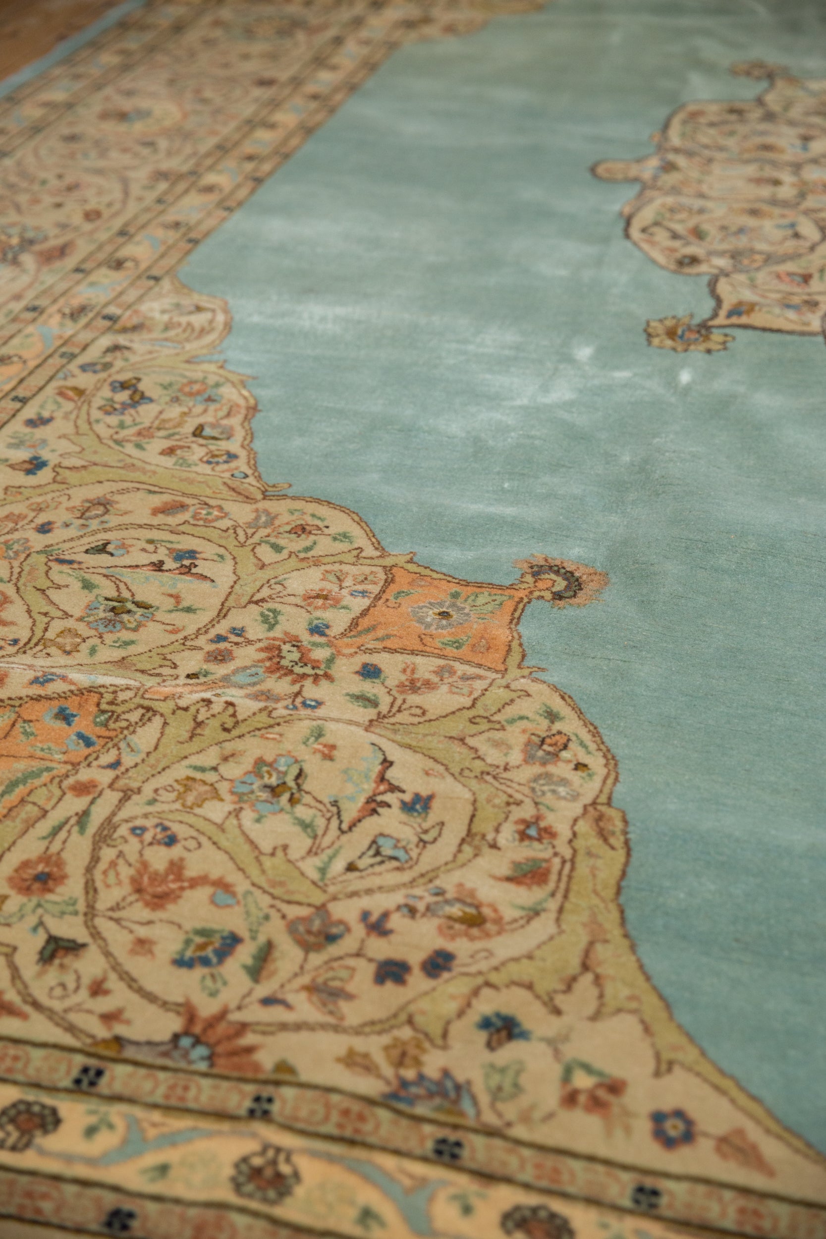 RESERVED 11x14 Vintage Tabriz Carpet