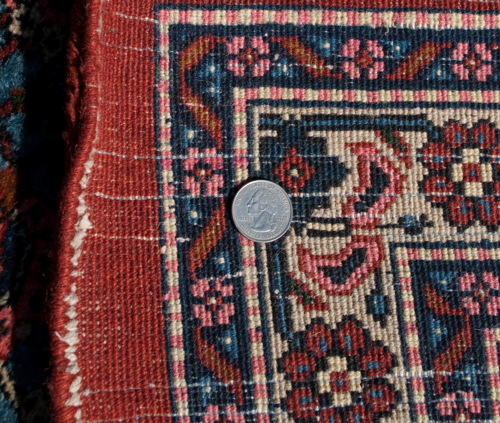 12.5x19.5 Vintage Ardebil Carpet by Old New House® - product image 4 for Resin Society