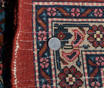 12.5x19.5 Vintage Ardebil Carpet by Old New House® - product image 4 for Resin Society