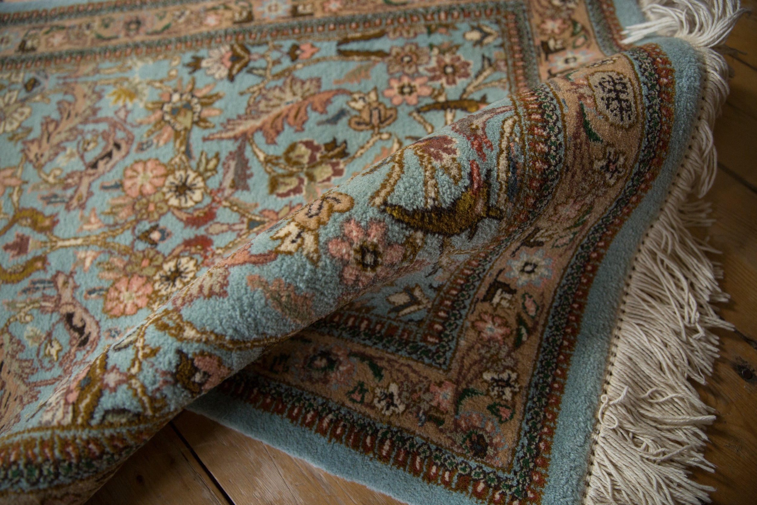 2.5x12.5 Vintage Tabriz Rug Runner by Old New House® - product image 10 for Resin Society