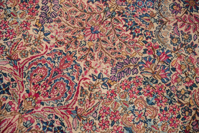 11.5x19.5 Vintage Lavar Kerman Carpet by Old New House® - product image 3 for Resin Society