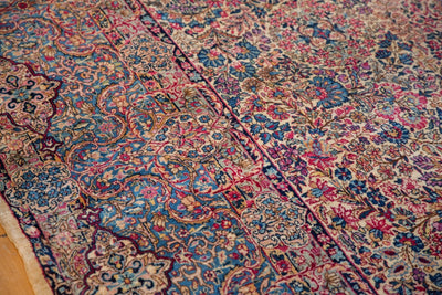 11.5x19.5 Vintage Lavar Kerman Carpet by Old New House® - product image 11 for Resin Society