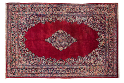 6x9 Vintage Sarouk Carpet by Old New House® - main product image for Resin Society