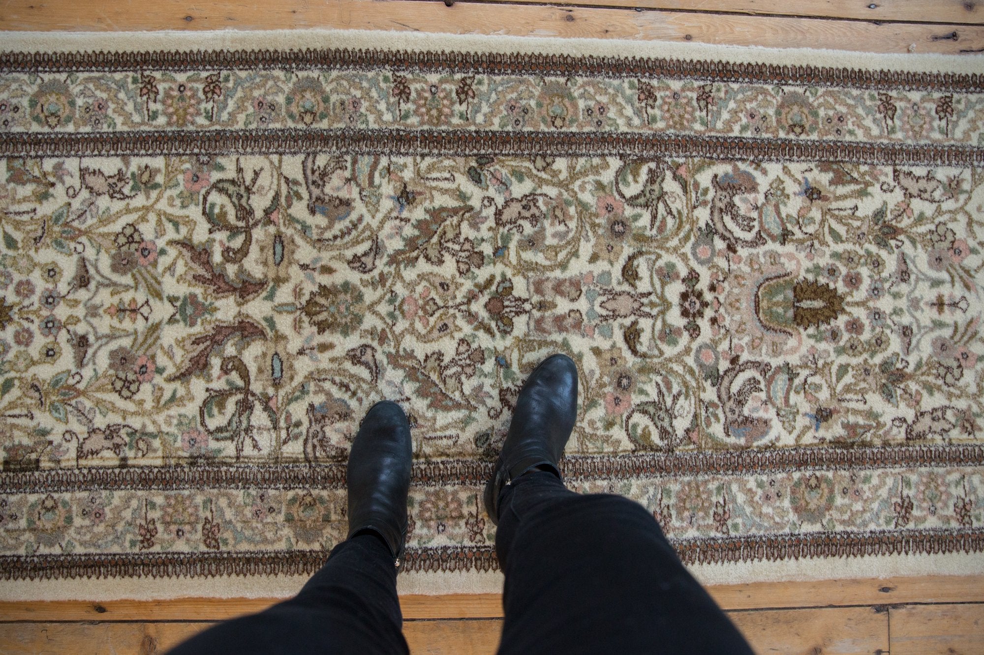 3x14 Vintage Tabriz Rug Runner by Old New House® - product image 2 for Resin Society
