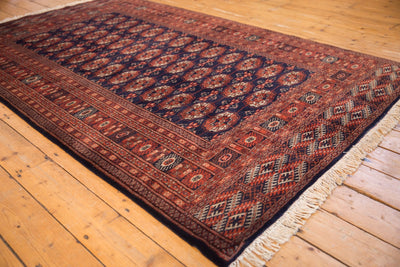 5x8 Vintage Fine Pakistani Bokhara Design Carpet by Old New House® - product image 4 for Resin Society
