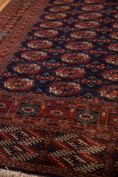 5x8 Vintage Fine Pakistani Bokhara Design Carpet by Old New House® - product image 6 for Resin Society