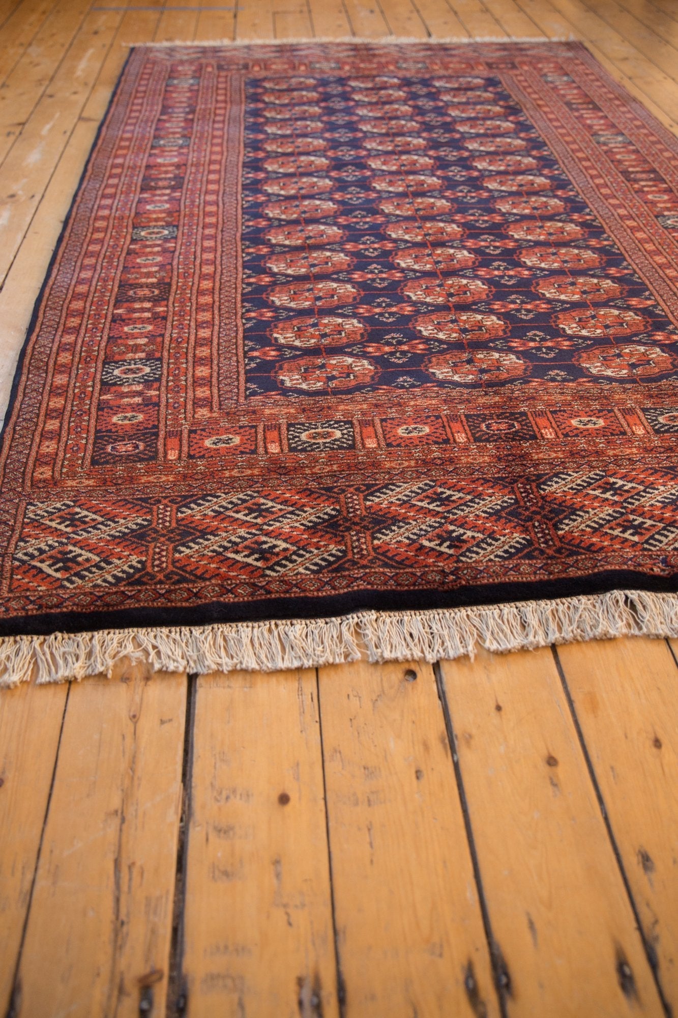 5x8 Vintage Fine Pakistani Bokhara Design Carpet by Old New House® - product image 3 for Resin Society