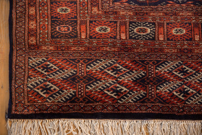 5x8 Vintage Fine Pakistani Bokhara Design Carpet by Old New House® - product image 8 for Resin Society