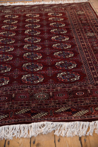 6x6.5 Vintage Fine Pakistani Bokhara Design Square Carpet by Old New House® - product image 4 for Resin Society