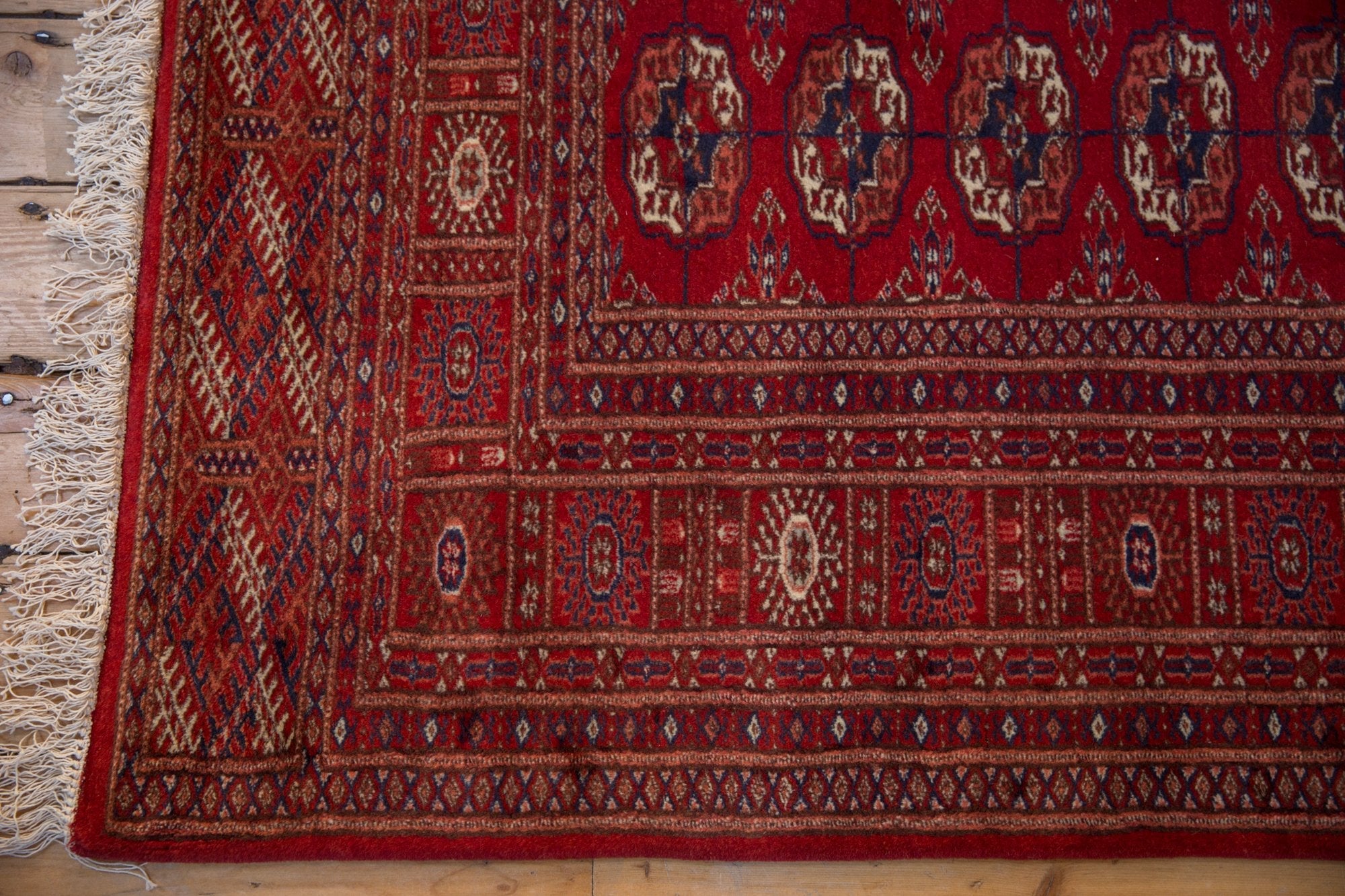 5x8 Vintage Fine Pakistani Bokhara Design Carpet by Old New House® - product image 5 for Resin Society