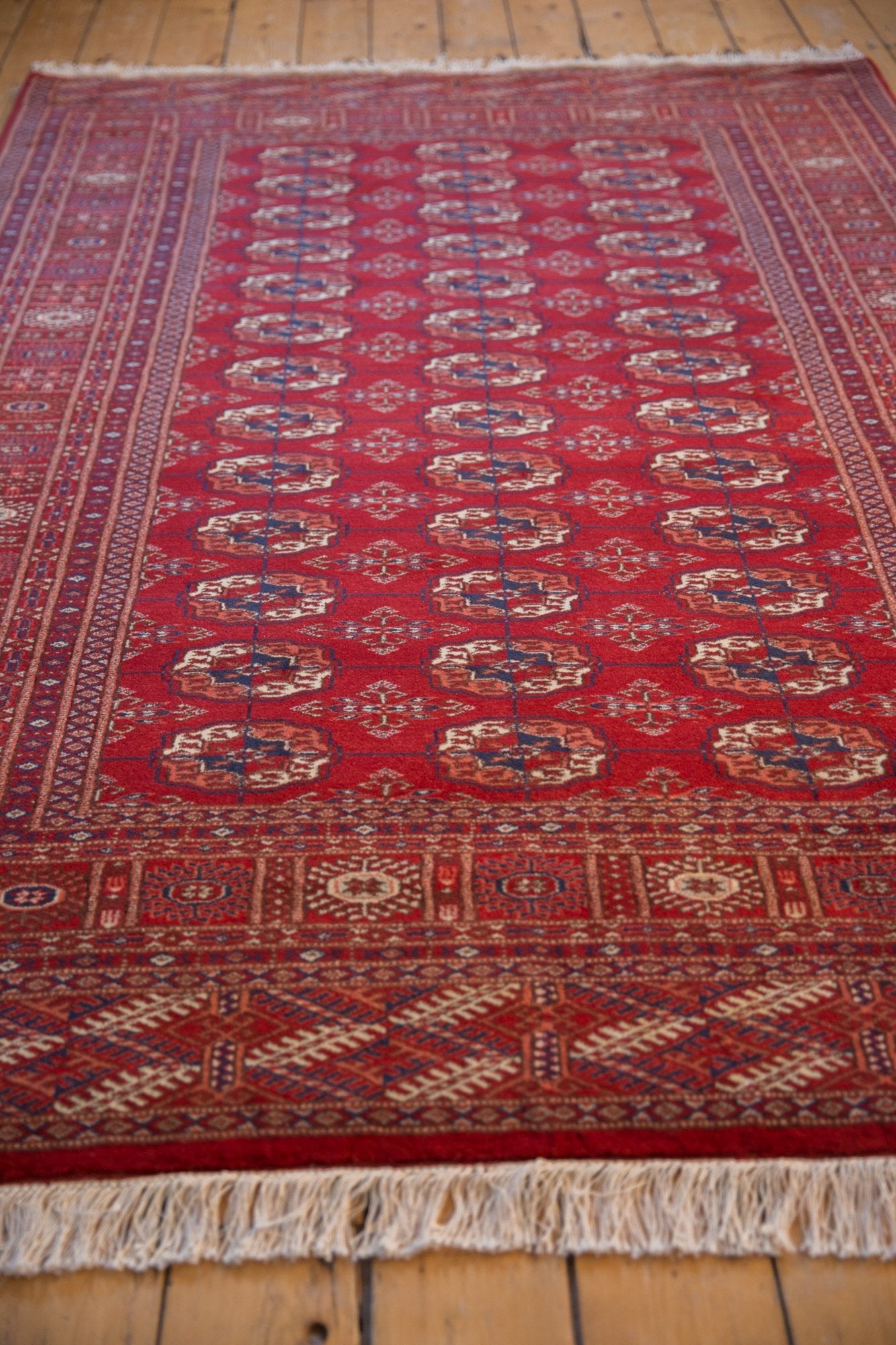 5x8 Vintage Fine Pakistani Bokhara Design Carpet by Old New House® - product image 7 for Resin Society