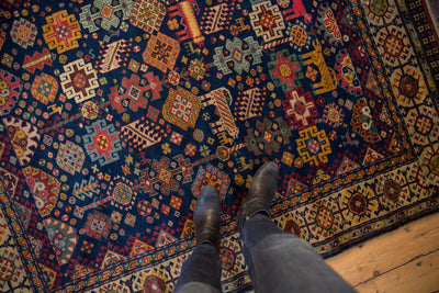 5.5x6.5 Vintage Indian Shiraz Design Carpet by Old New House® - product image 2 for Resin Society