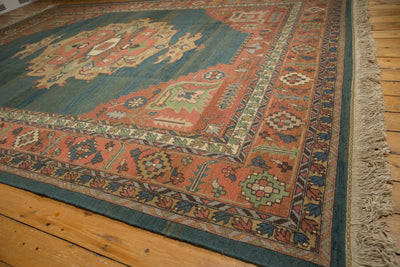 10x13.5 Vintage Serapi Indian Soumac Design Carpet by Old New House® - product image 3 for Resin Society