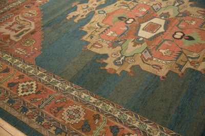 10x13.5 Vintage Serapi Indian Soumac Design Carpet by Old New House® - product image 8 for Resin Society
