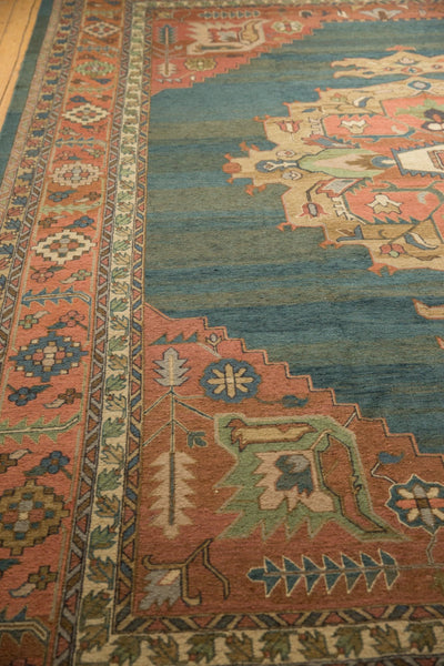 10x13.5 Vintage Serapi Indian Soumac Design Carpet by Old New House® - product image 11 for Resin Society
