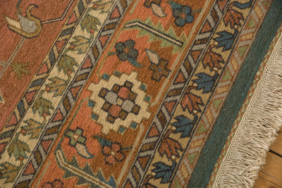 10x13.5 Vintage Serapi Indian Soumac Design Carpet by Old New House® - product image 12 for Resin Society