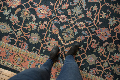9x12 Vintage Serapi Indian Soumac Design Carpet by Old New House® - product image 2 for Resin Society