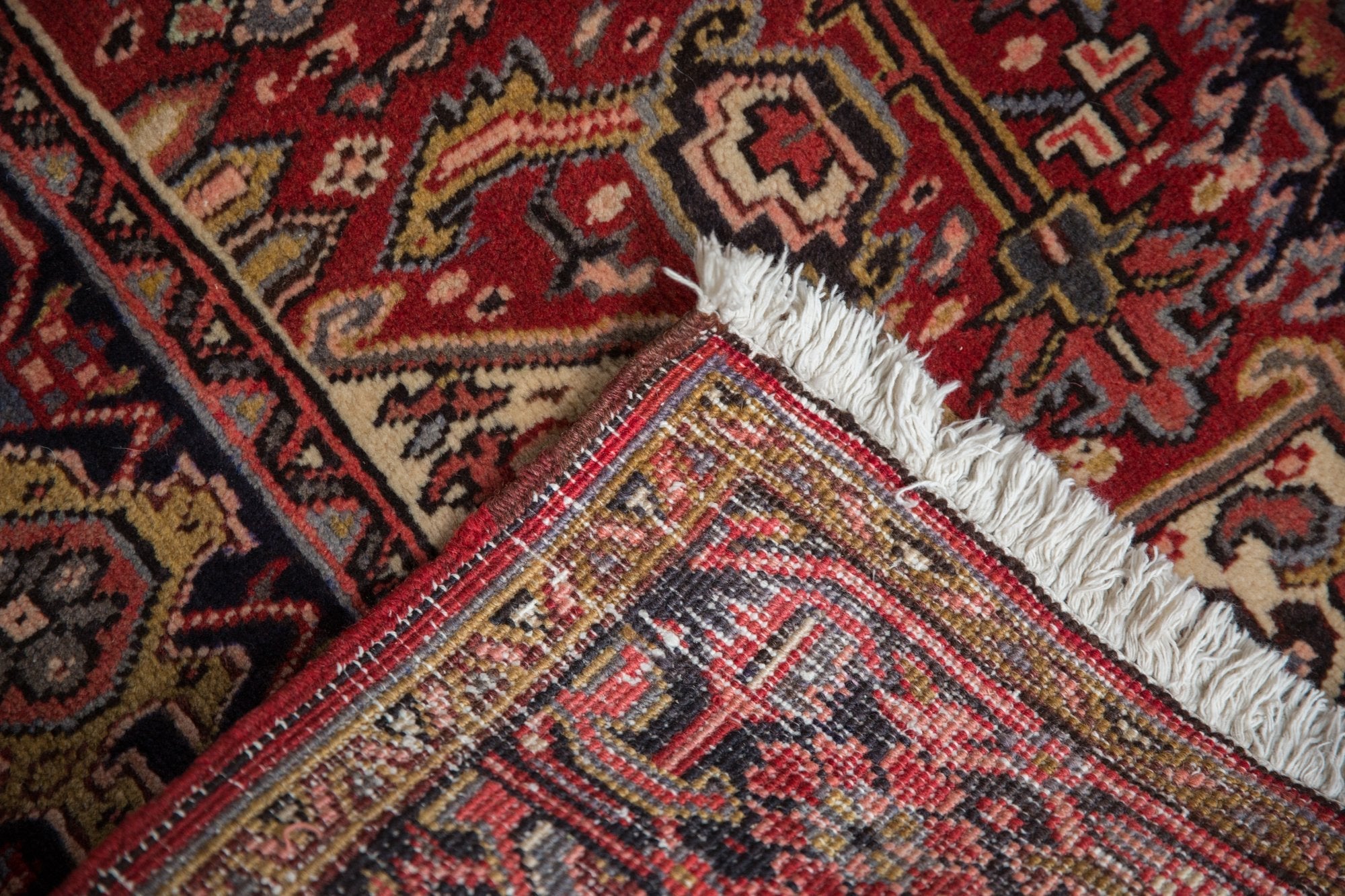 5x6 Vintage Heriz Square Rug by Old New House® - product image 9 for Resin Society