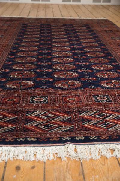 5.5x8 Vintage Fine Pakistani Bokhara Design Carpet by Old New House® - product image 8 for Resin Society