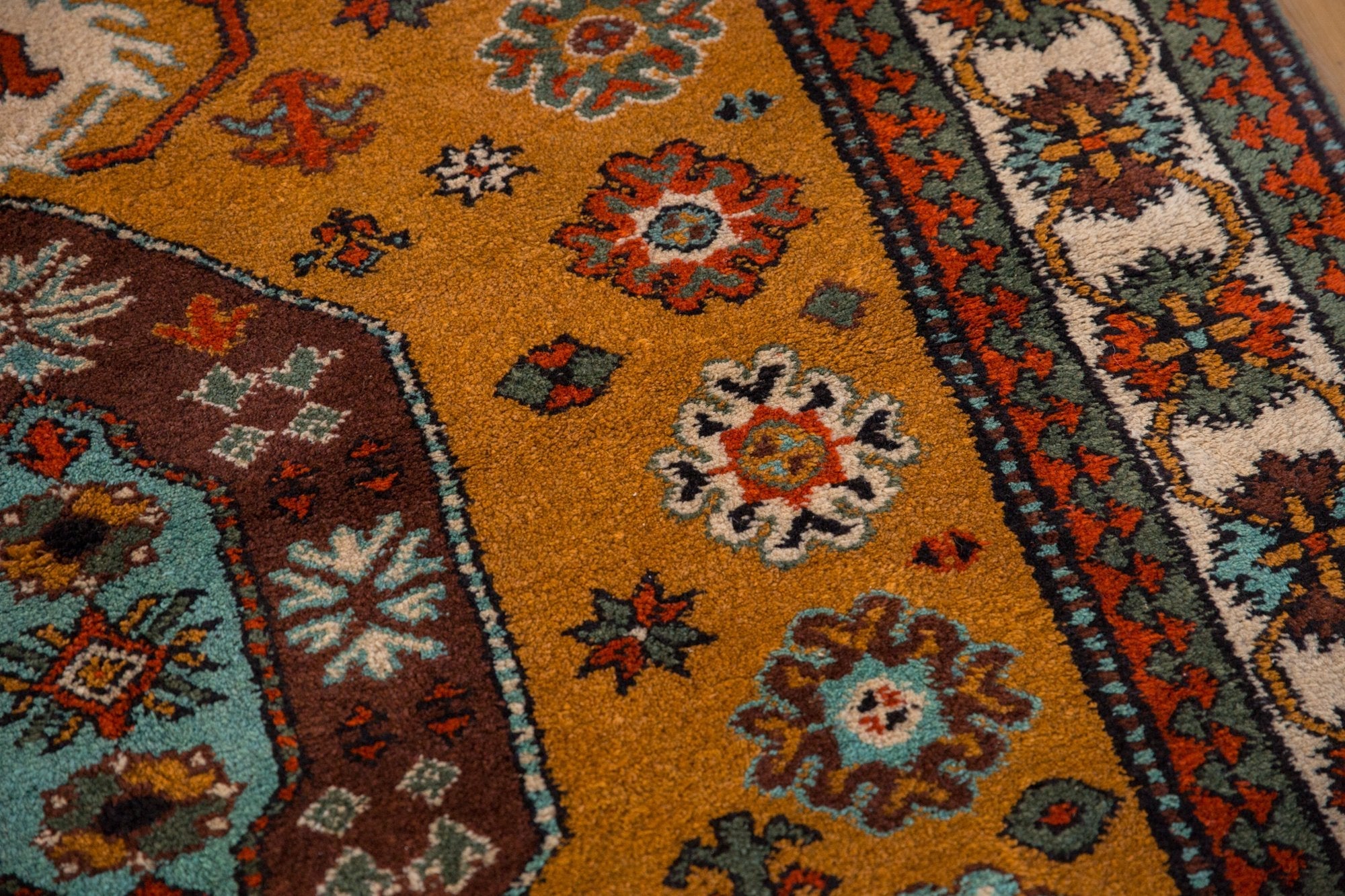 5.5x7.5 Vintage Siberian Kazak Design Carpet by Old New House® - product image 6 for Resin Society