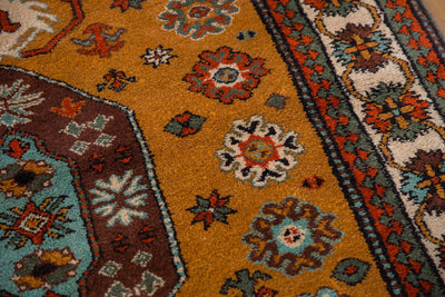 5.5x7.5 Vintage Siberian Kazak Design Carpet by Old New House® - product image 6 for Resin Society