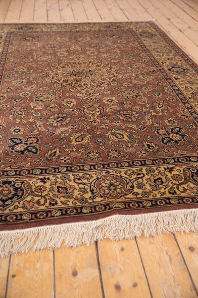 5.5x8 Vintage Romanian Tabriz Design Carpet by Old New House® - product image 3 for Resin Society