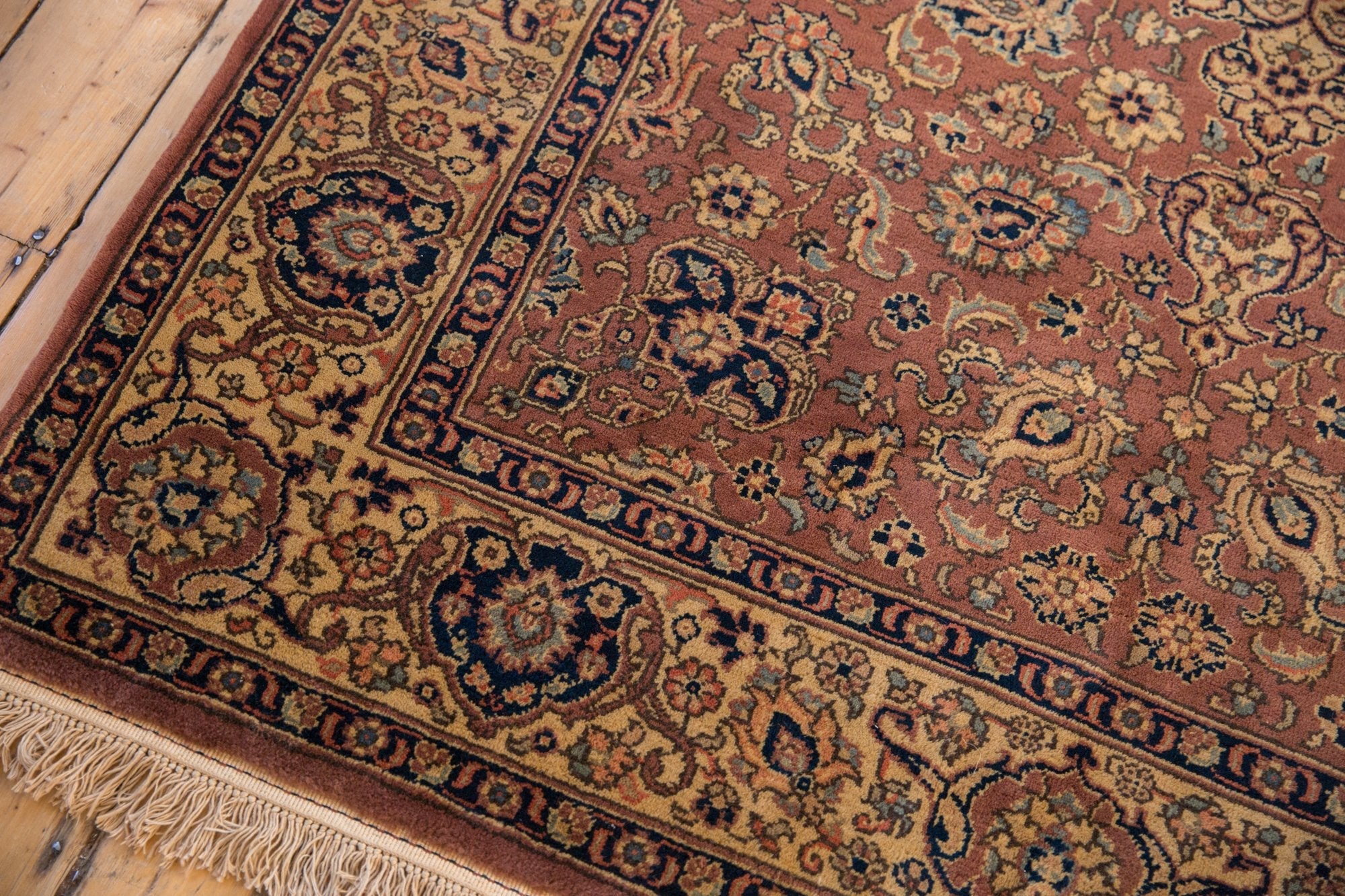 5.5x8 Vintage Romanian Tabriz Design Carpet by Old New House® - product image 8 for Resin Society