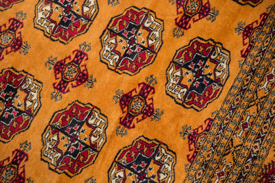 10x14 Vintage Fine Pakistani Bokhara Design Carpet by Old New House® - product image 5 for Resin Society