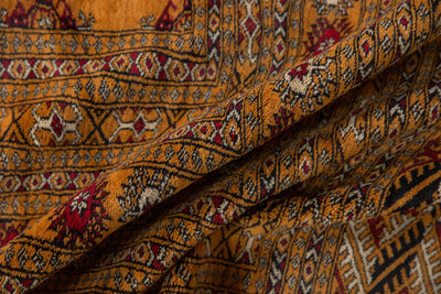 10x14 Vintage Fine Pakistani Bokhara Design Carpet by Old New House® - product image 11 for Resin Society