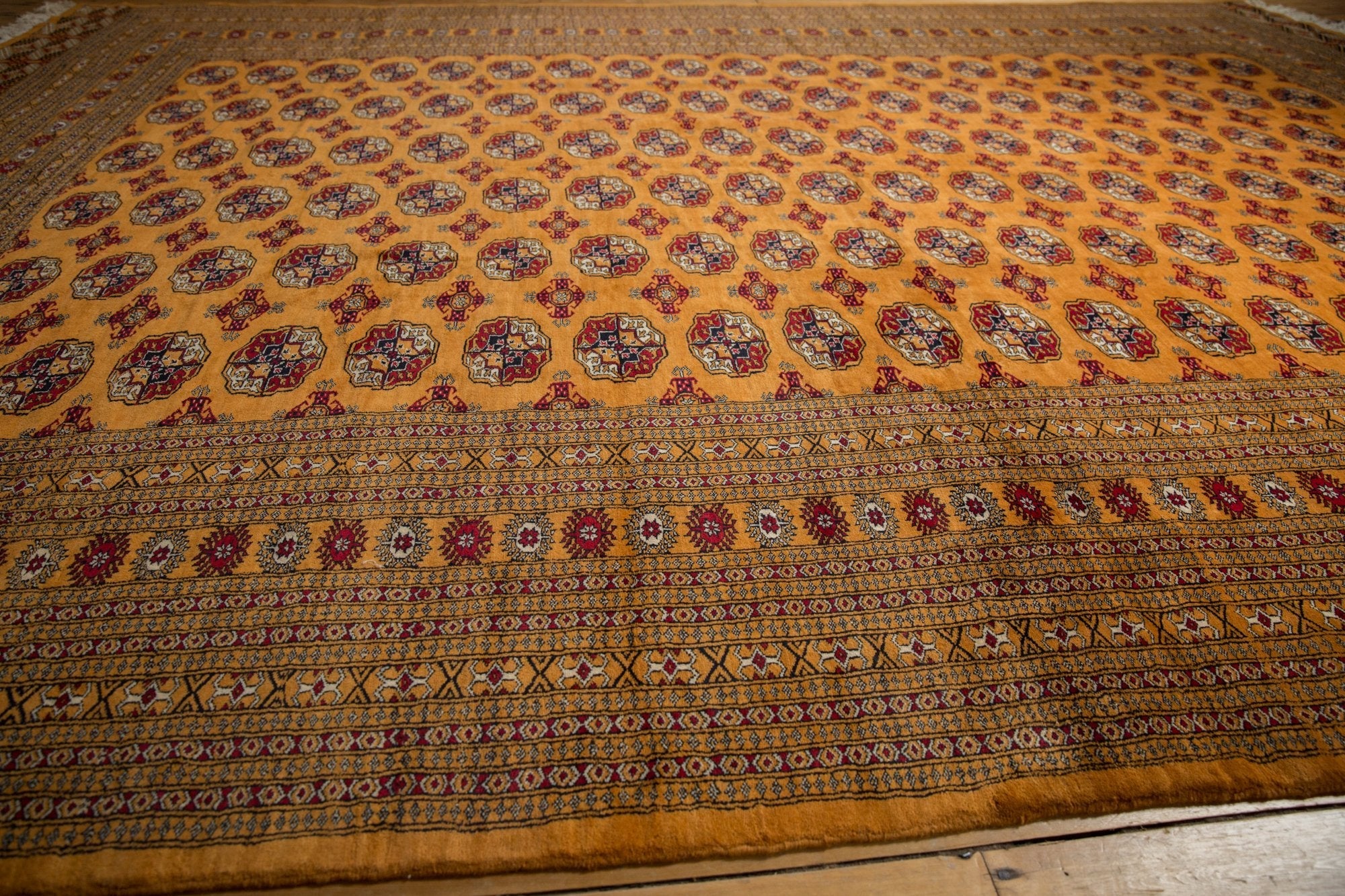 10x14 Vintage Fine Pakistani Bokhara Design Carpet by Old New House® - product image 13 for Resin Society