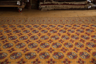 10x14 Vintage Fine Pakistani Bokhara Design Carpet by Old New House® - product image 14 for Resin Society