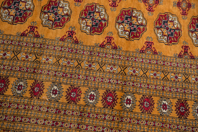 10x14 Vintage Fine Pakistani Bokhara Design Carpet by Old New House® - product image 15 for Resin Society