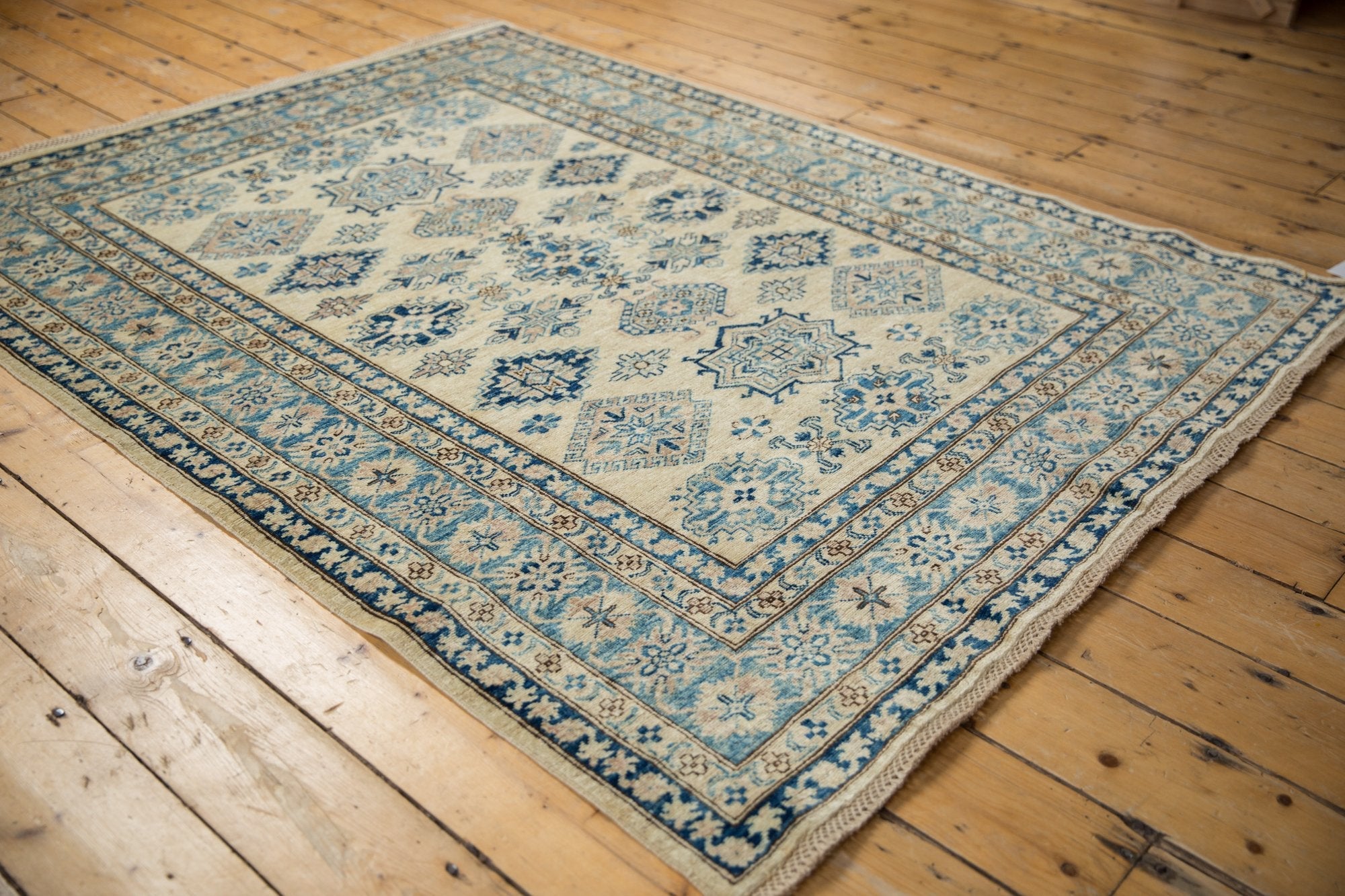 5x6.5 New Pakistani Kazak Design Rug by Old New House® - product image 3 for Resin Society
