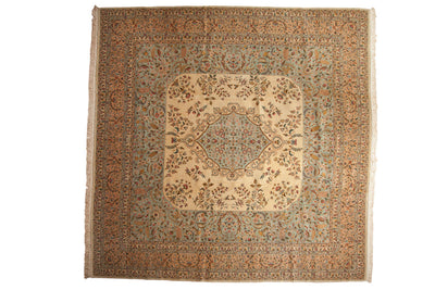12x12 Vintage Bulgarian Kerman Design Square Carpet by Old New House® - main product image for Resin Society