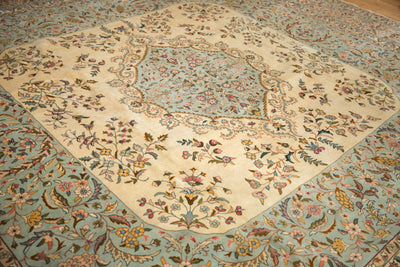 12x12 Vintage Bulgarian Kerman Design Square Carpet by Old New House® - product image 11 for Resin Society