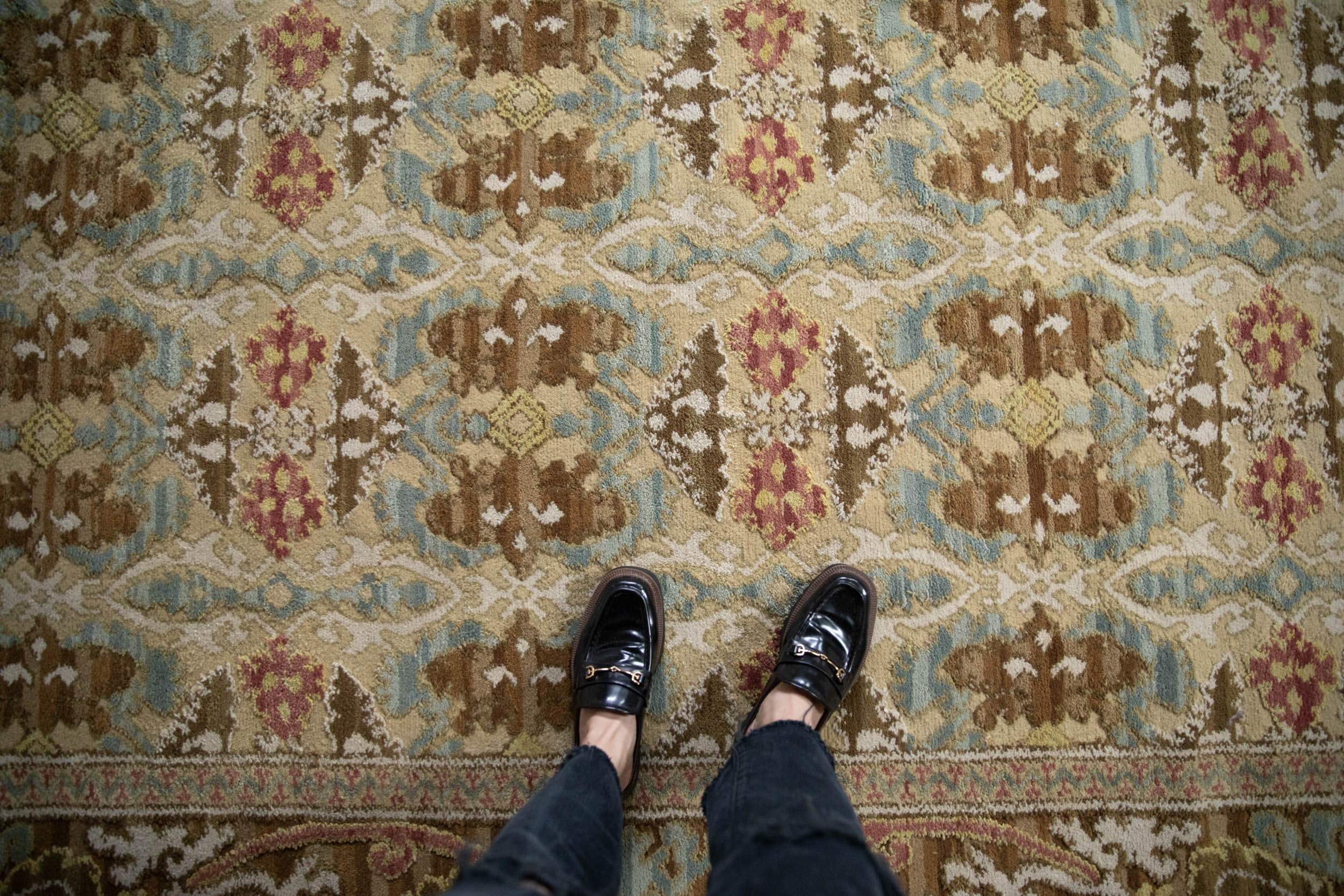 9x12 Vintage Spanish Arts And Crafts Design Carpet by Old New House® - product image 2 for Resin Society