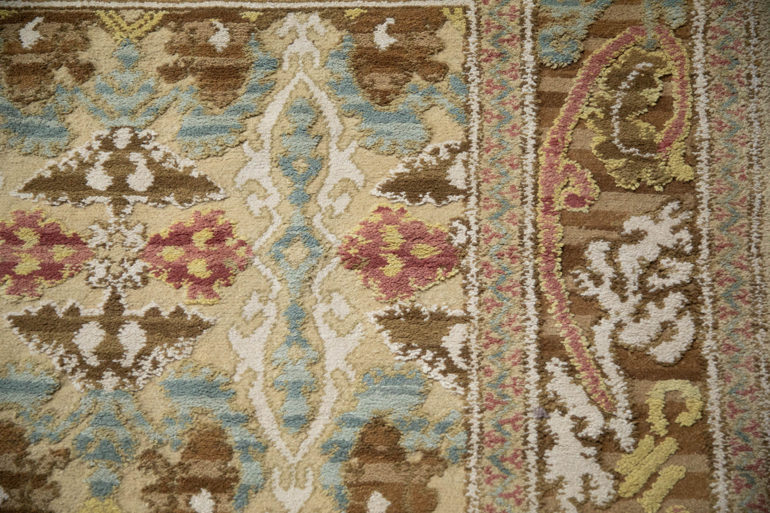 9x12 Vintage Spanish Arts And Crafts Design Carpet by Old New House® - product image 4 for Resin Society