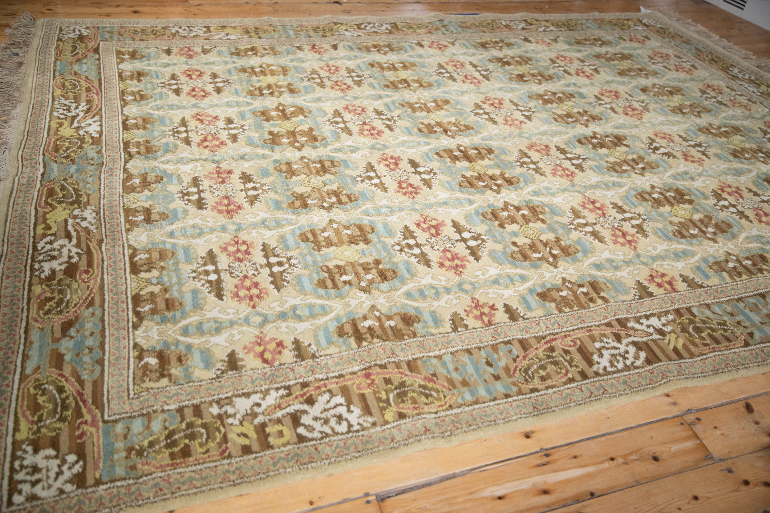 9x12 Vintage Spanish Arts And Crafts Design Carpet by Old New House® - product image 6 for Resin Society