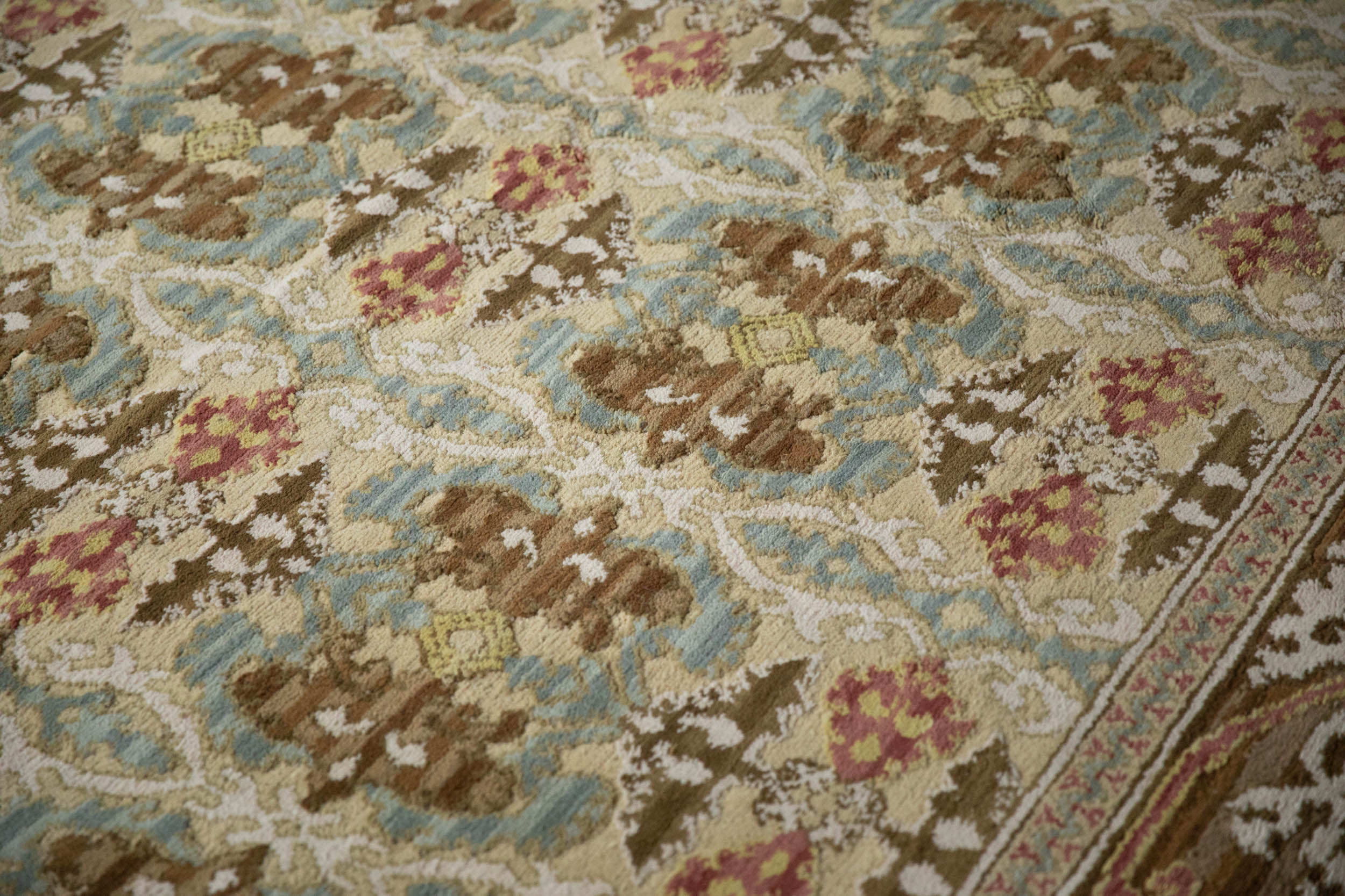 9x12 Vintage Spanish Arts And Crafts Design Carpet by Old New House® - product image 9 for Resin Society