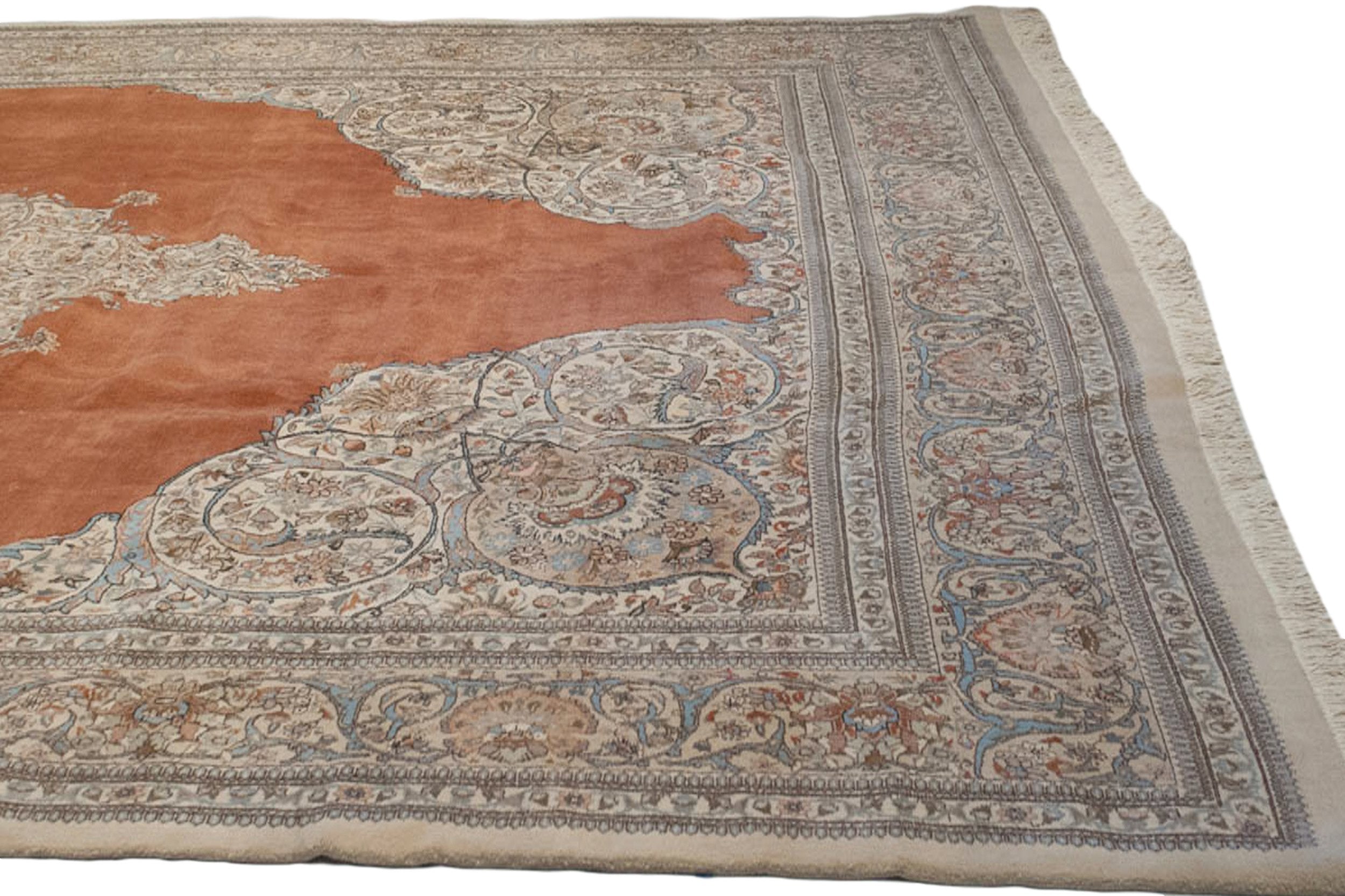 12.5x17.5 Vintage Tabriz Carpet by Old New House® - product image 2 for Resin Society