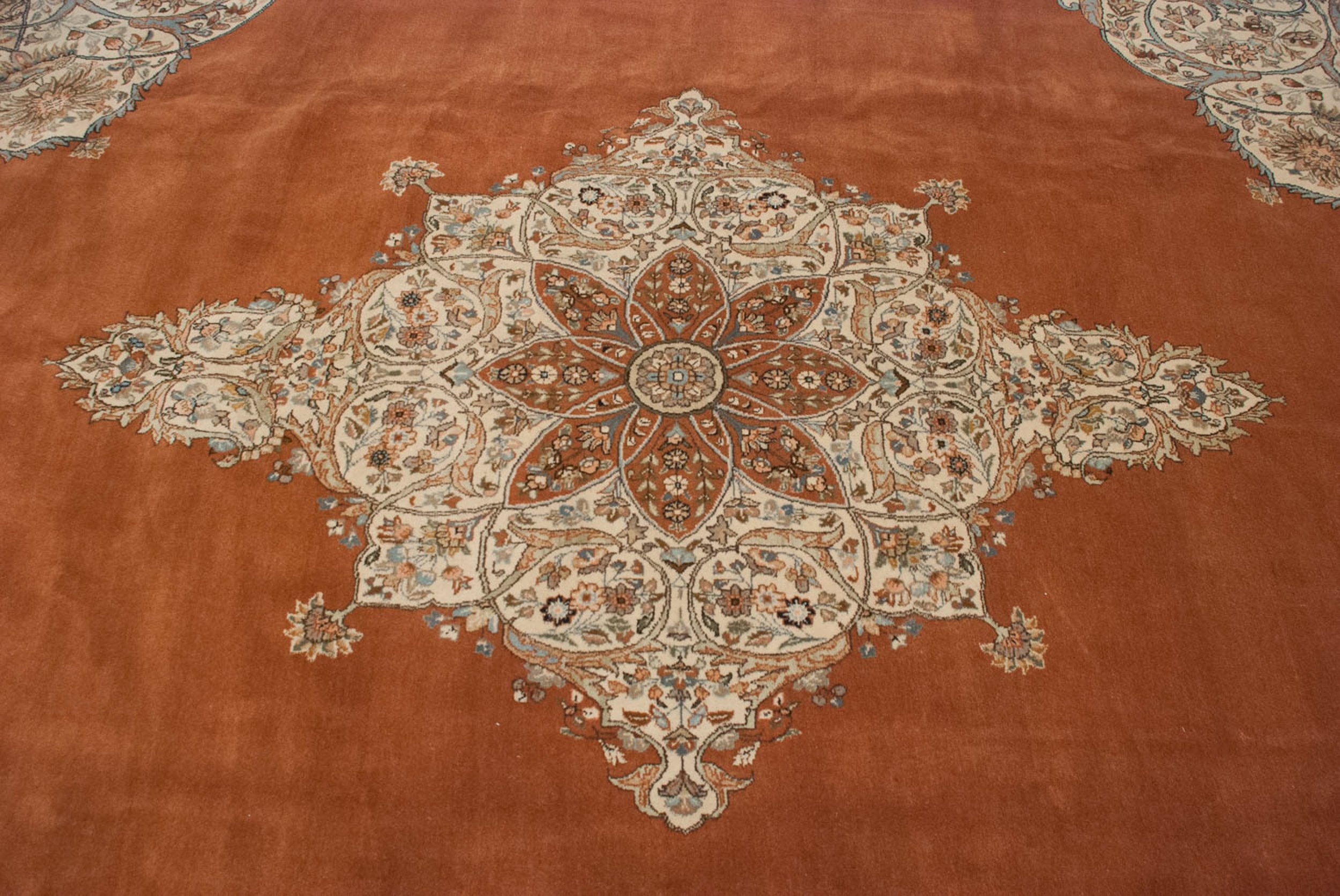 12.5x17.5 Vintage Tabriz Carpet by Old New House® - product image 8 for Resin Society