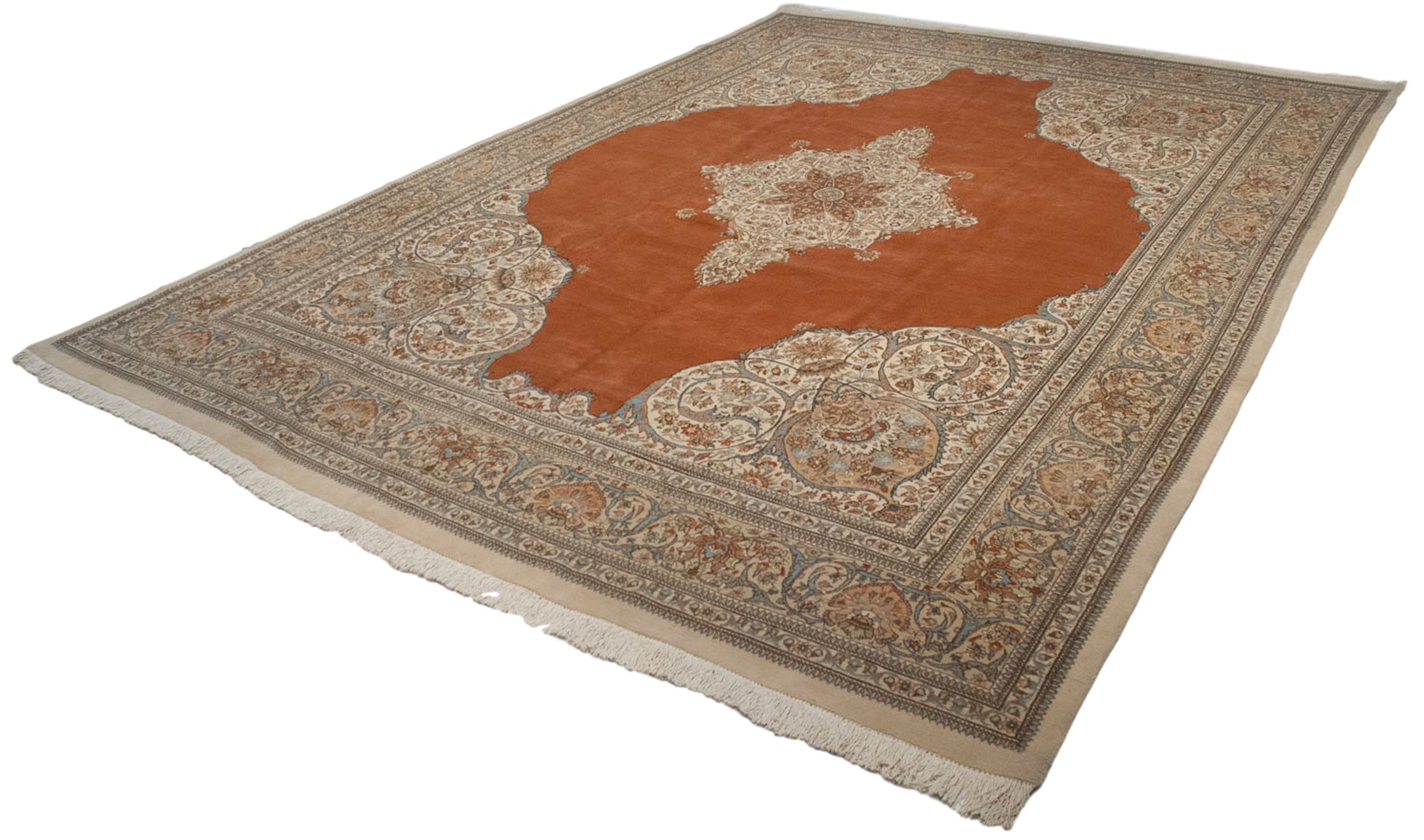 12.5x17.5 Vintage Tabriz Carpet by Old New House® - product image 9 for Resin Society