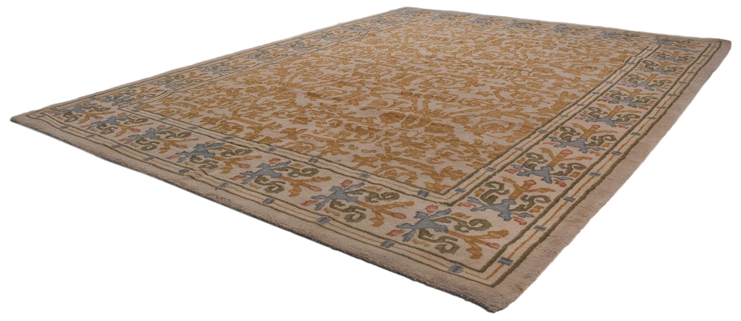 9x12 Vintage Spanish Arts And Crafts Design Carpet by Old New House® - product image 6 for Resin Society