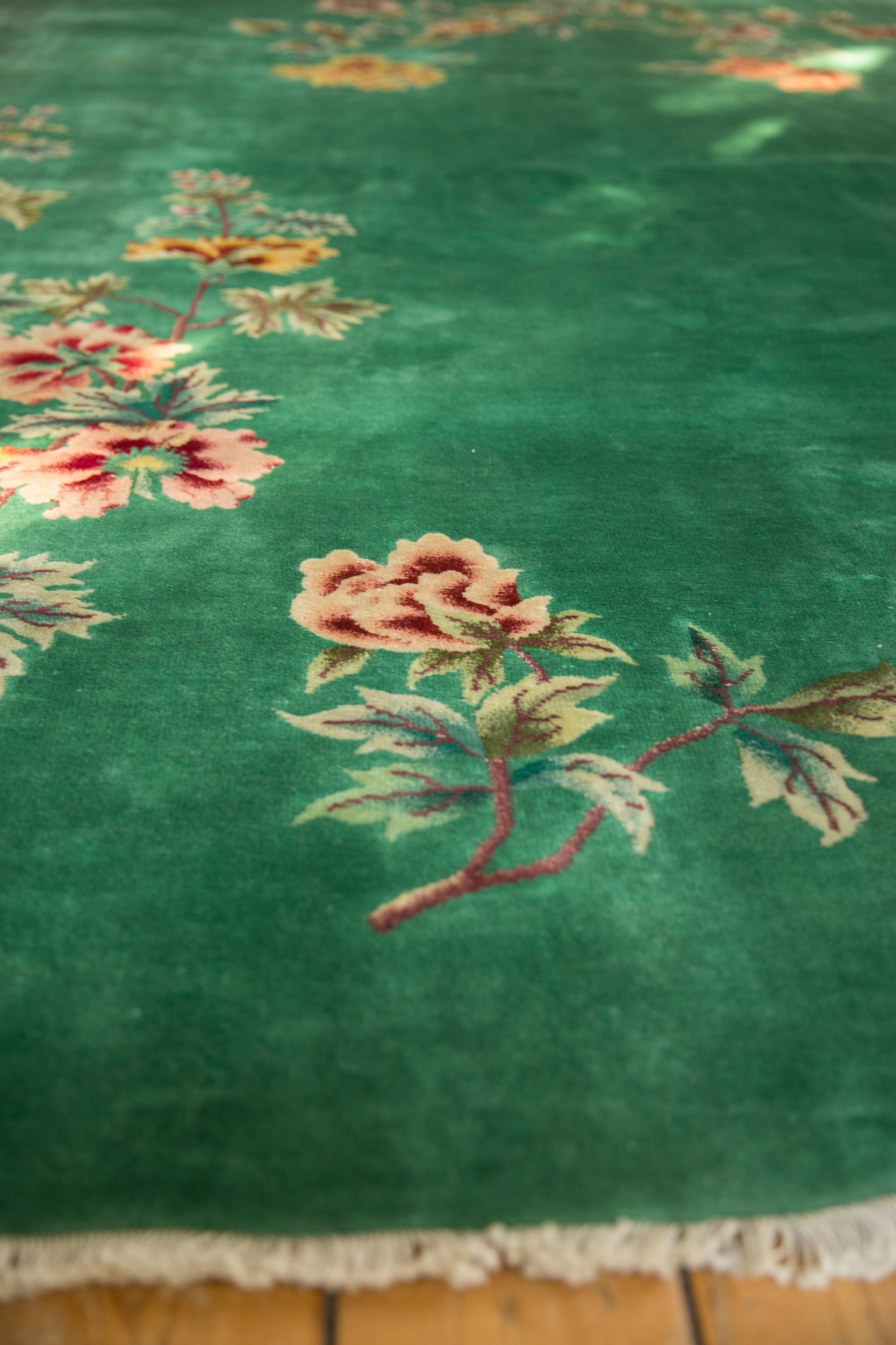 8x9.5 Vintage Nichols Art Deco Carpet by Old New House® - product image 4 for Resin Society