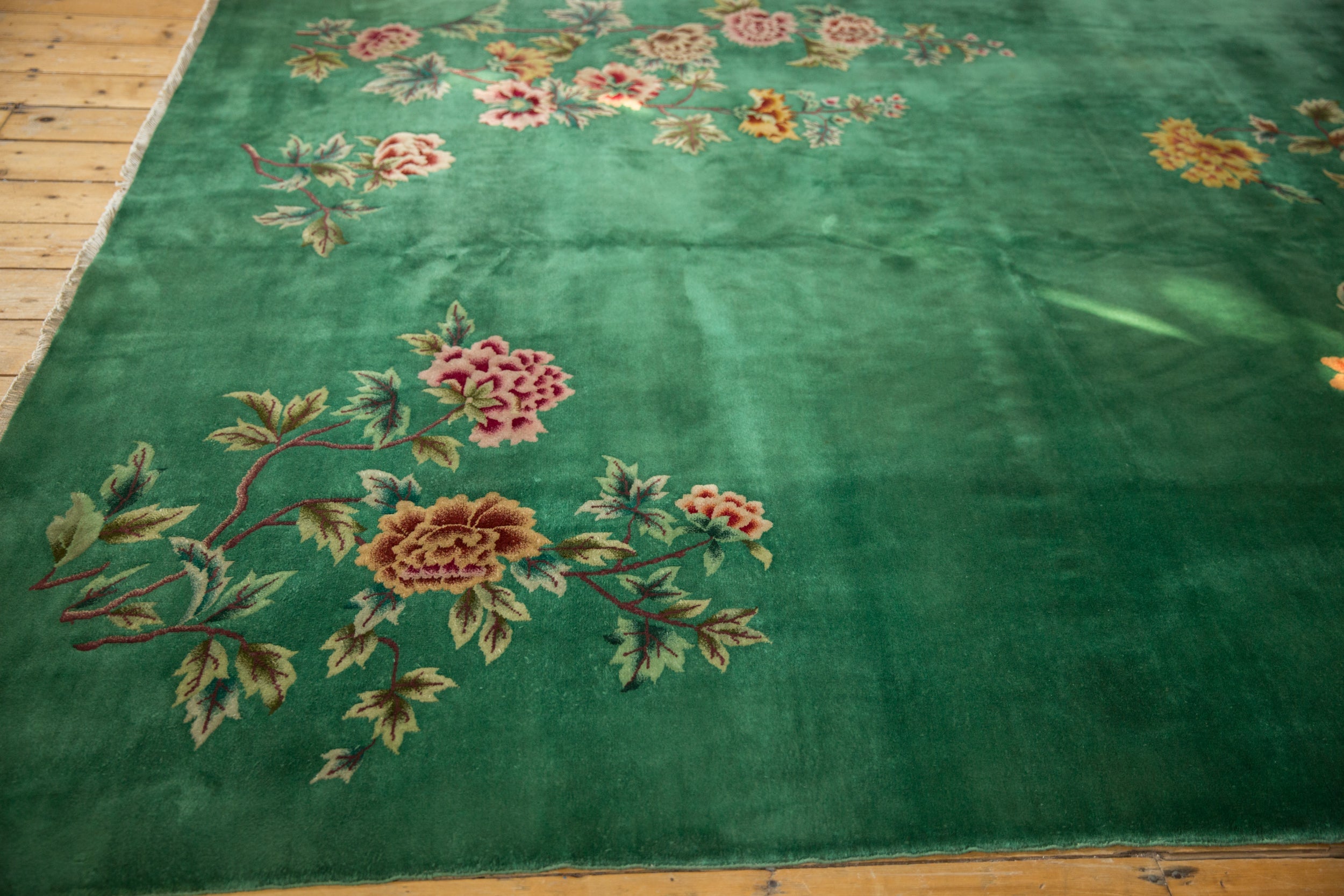 8x9.5 Vintage Nichols Art Deco Carpet by Old New House® - product image 6 for Resin Society