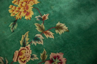 8x9.5 Vintage Nichols Art Deco Carpet by Old New House® - product image 8 for Resin Society