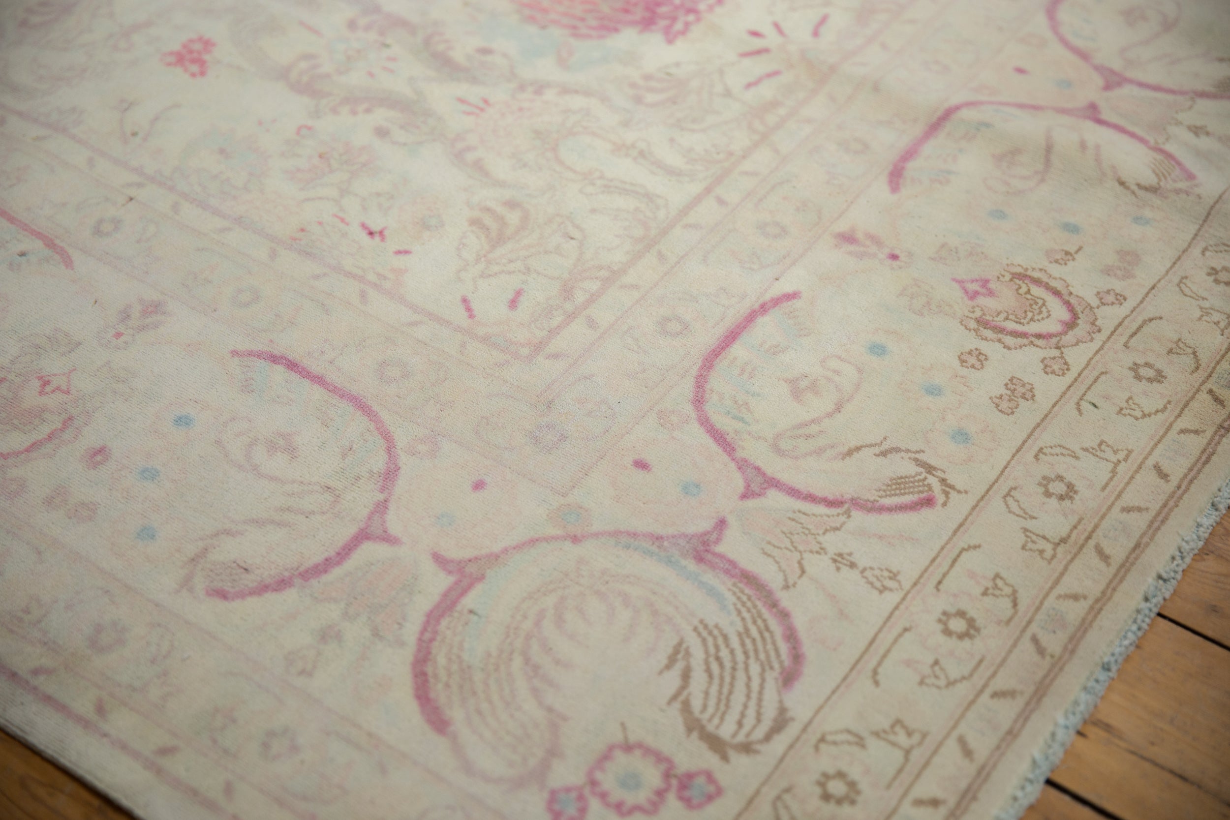 10x14 Vintage Distressed Bulgarian Kerman Design Carpet by Old New House® - product image 4 for Resin Society