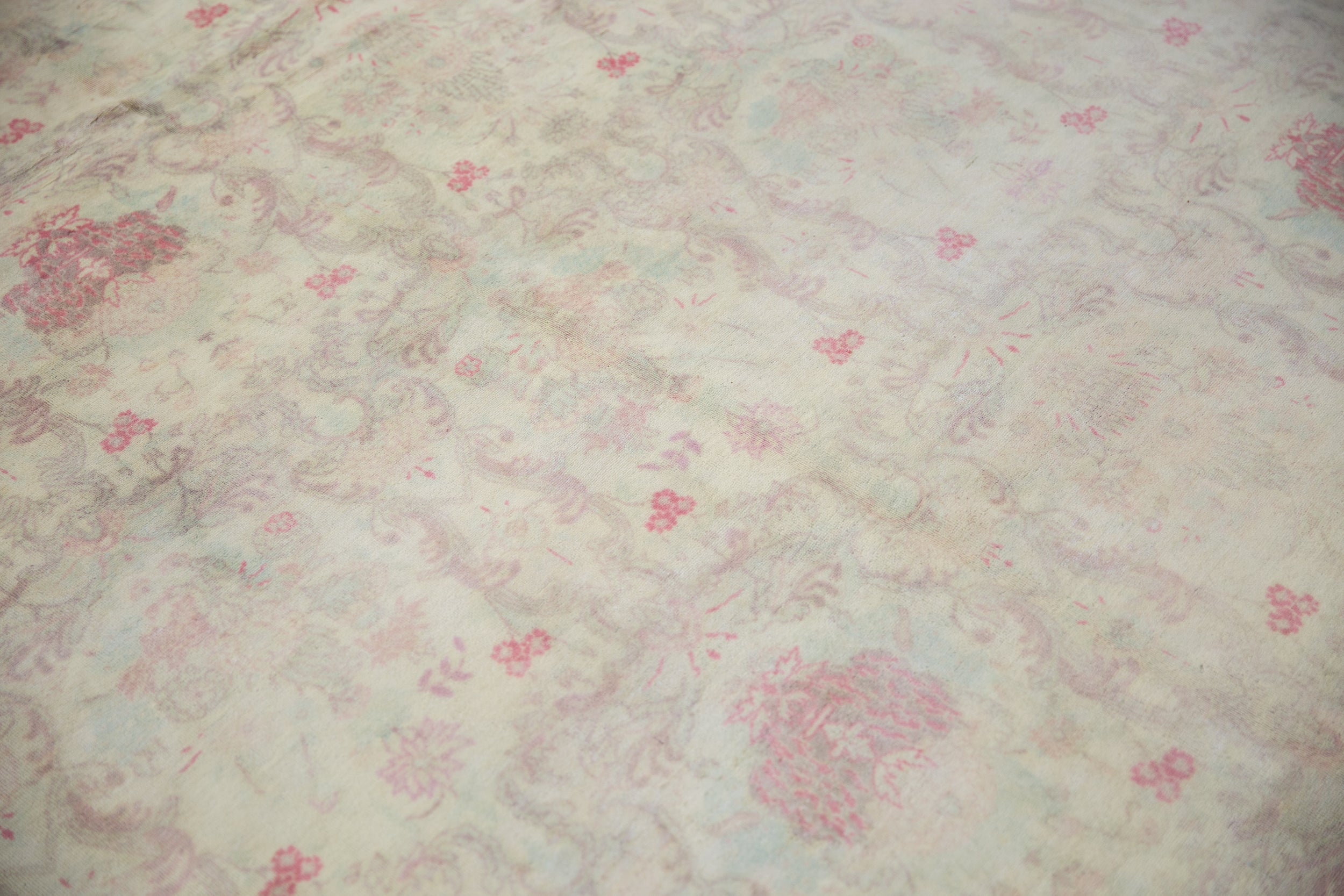 10x14 Vintage Distressed Bulgarian Kerman Design Carpet by Old New House® - product image 12 for Resin Society