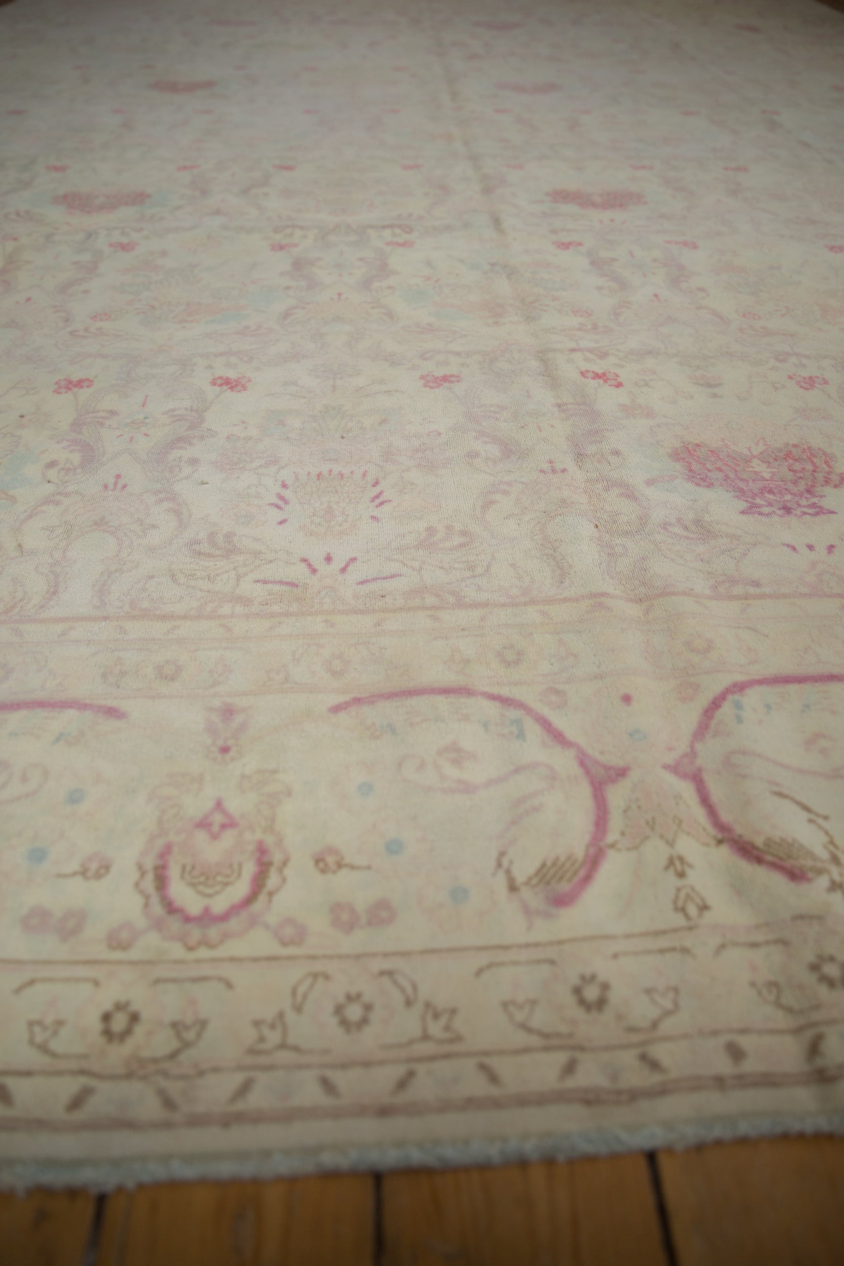10x14 Vintage Distressed Bulgarian Kerman Design Carpet by Old New House® - product image 16 for Resin Society